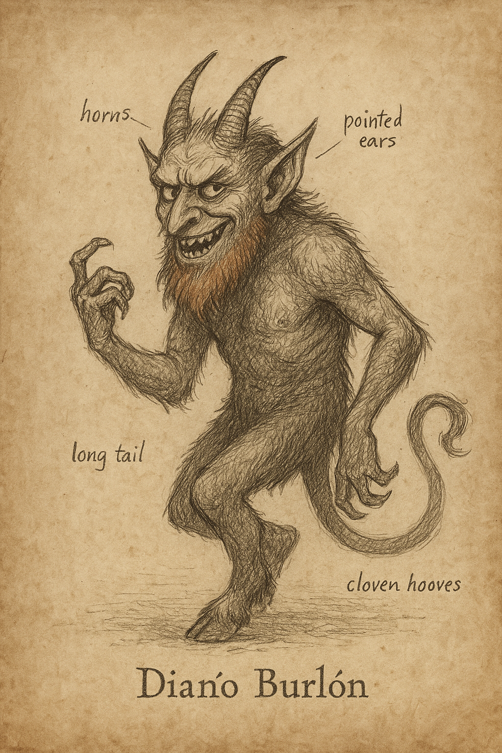 Ilustración del Diaño Burlón