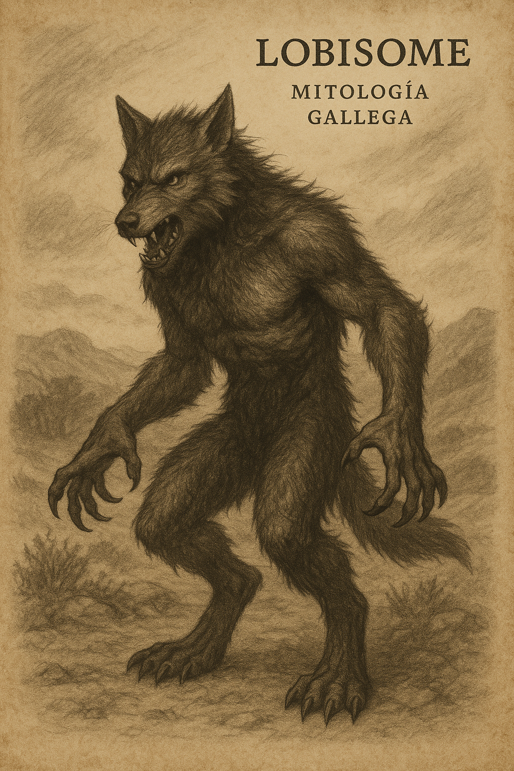 Ilustración del Lobisome