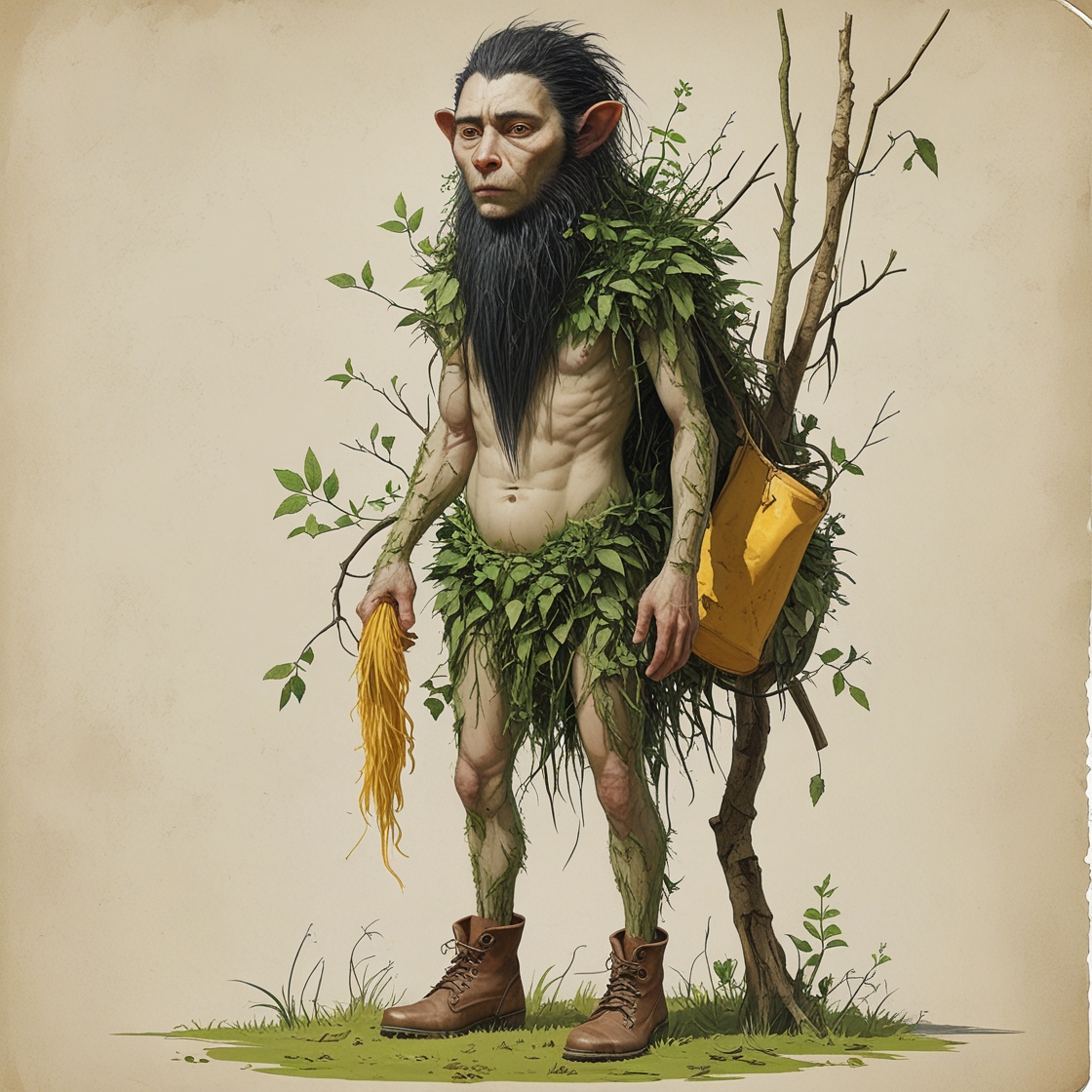 Ilustración de una Xana